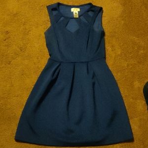 Dark blue formal dress